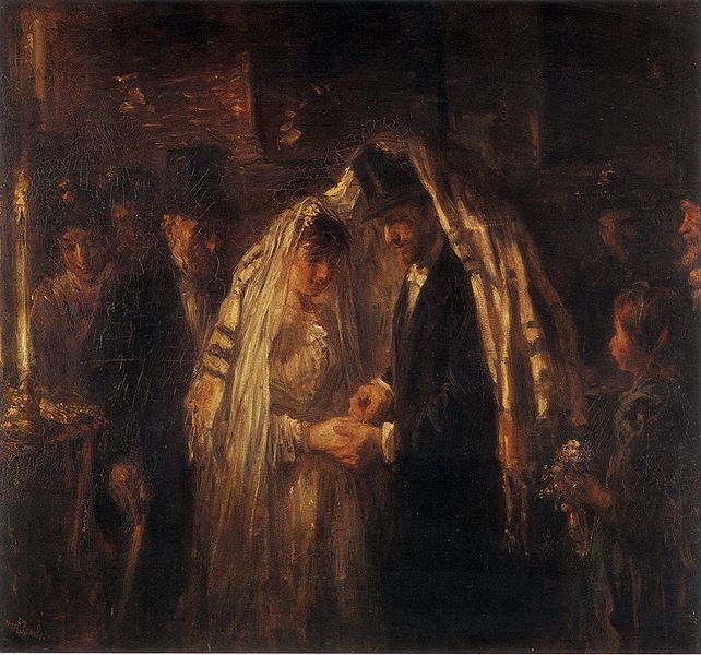 "A Jewish Wedding" Jozef Israëls