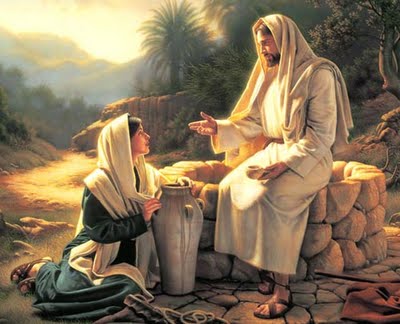 "Jesus Teaching the Woman at the Well" TOHH Jesus Pictures