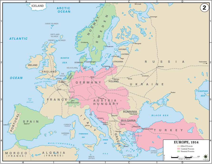 Europe on the Eve of World War I