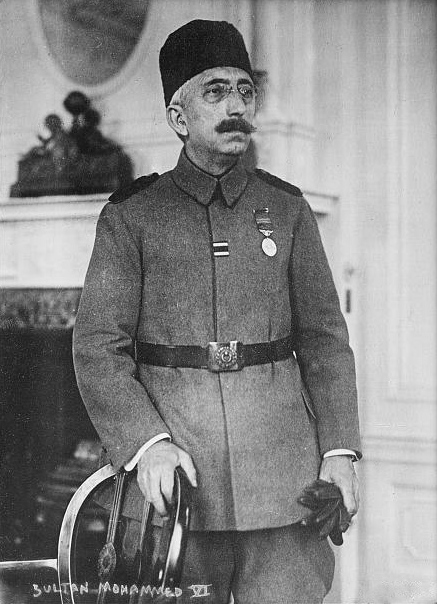Sultan Mehmet VI Last ruler of the Ottoman Empire, 1918-1922
