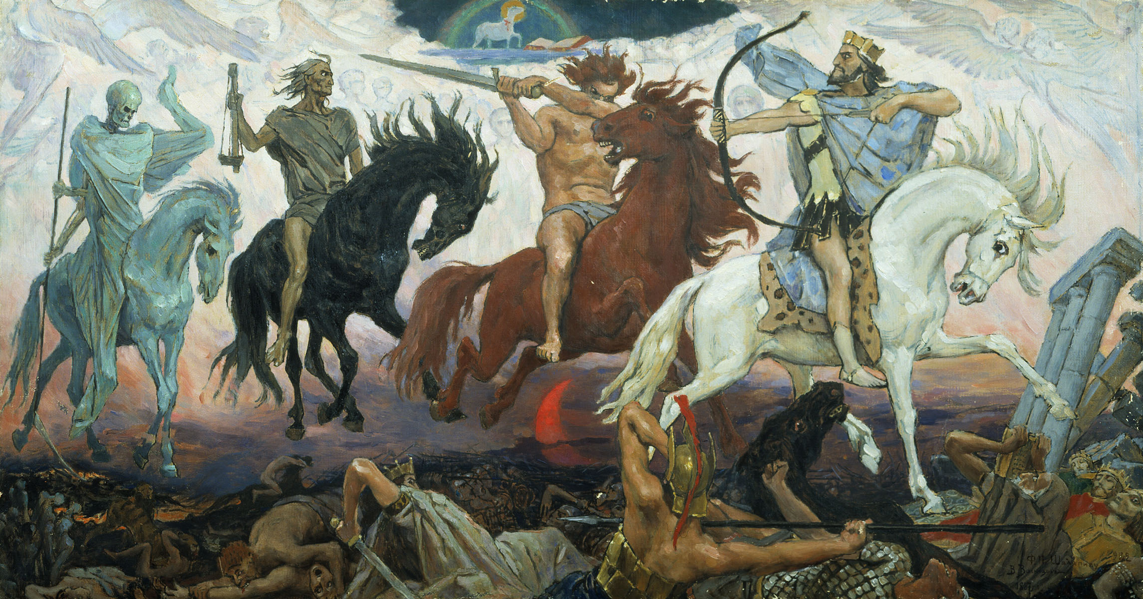 "Four Horsemen of the Apocalypse" Viktor M. Vasnetsov