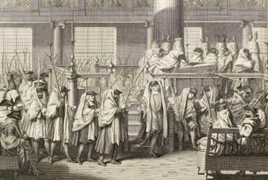 Sephardic Jews Observe Hoshanah Rabah, by Bernard Picart.  The Great Day of the Feast of Sukkot (Tabernacles) features a procession with palm fronds.  In recognition that Messiah would appear at Sukkot, the people of Jerusalem waved palm branches as Yeshua entered the city just prior to His death at Passover and resurrection at Firstfruits (Matthew 21:1-11).