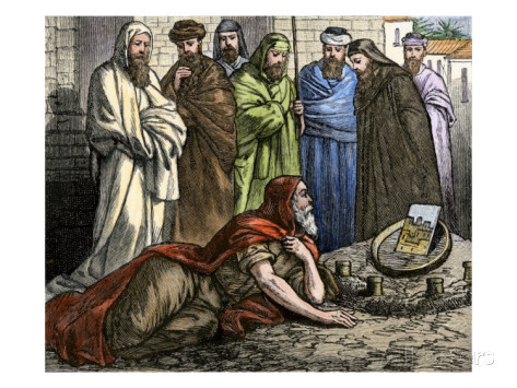 Ezekiel laying siege to Jerusalem.  (Giclee Print at AllPosters.com)