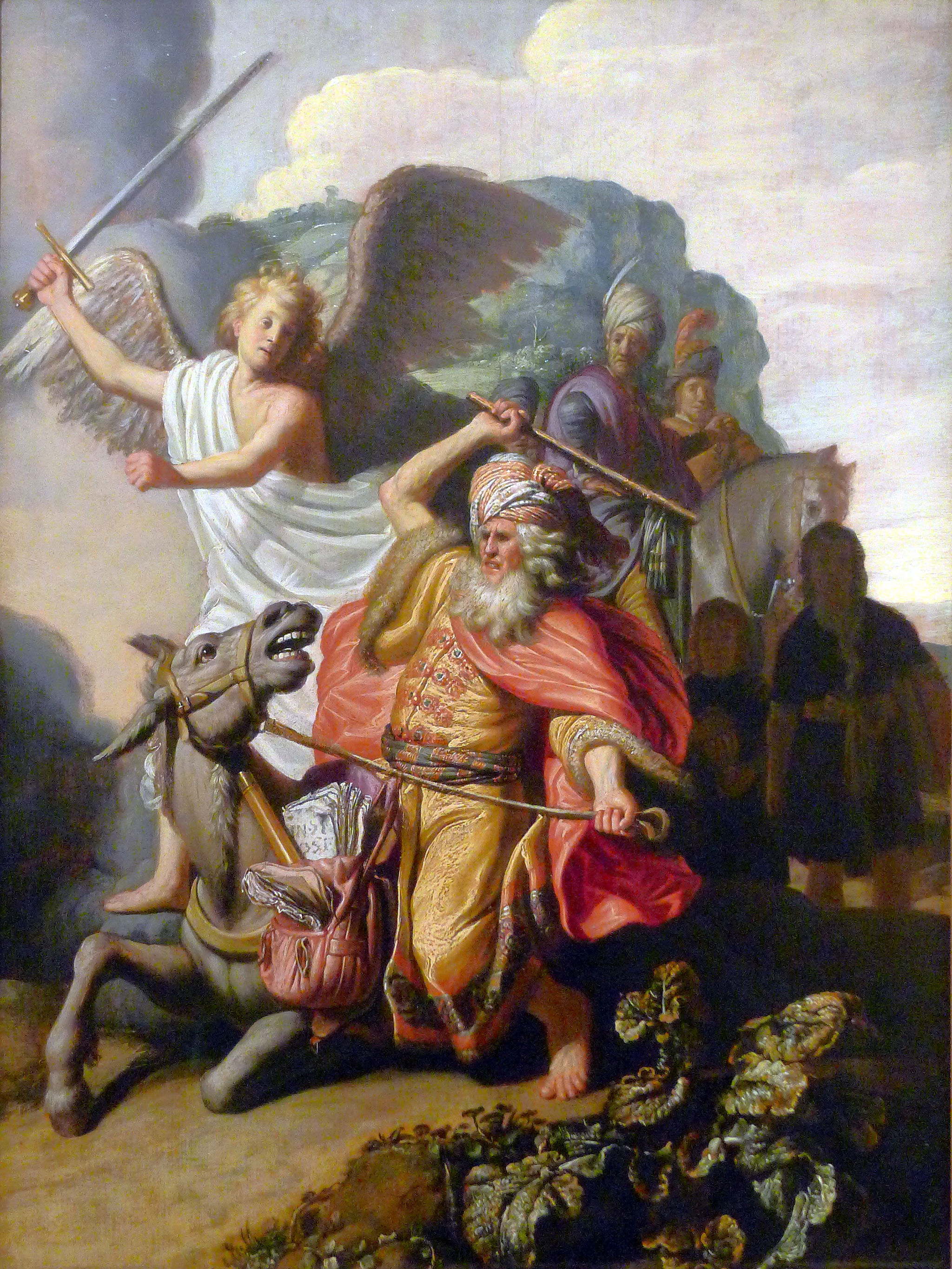 Balaam and His Ass Rembrandt Harmenszoon van Rijn