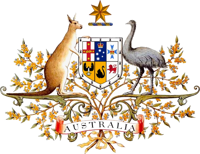 BFB151014 Australia Coat of Arms