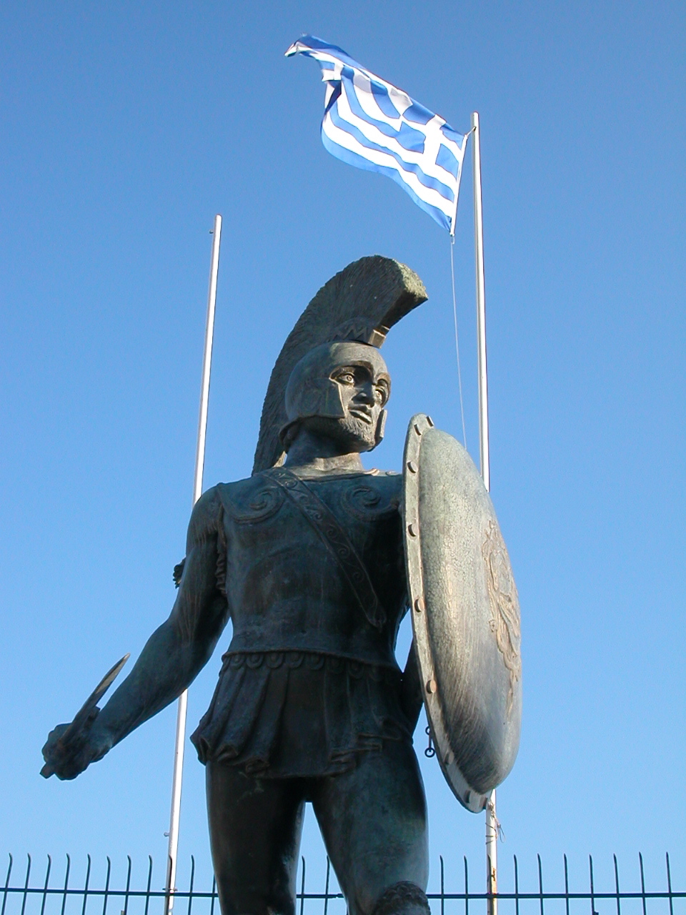 BFB210411 King Leonidas Statue 1968